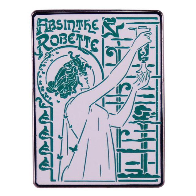 新品 アルフォンス・ミュシャ ピンズ ピンブローチ ピンバッジ < 女性アクセサリー/時計 新品 アルフォンス・ミュシャ ピンズ ピンブローチ ピンバッジ < 女性アクセサリー/時計の