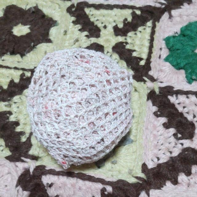 手編みのミニバック(エコバッグ型) < ペット/手芸/園芸  手編みのミニバック(エコバッグ型) < ペット/手芸/園芸の