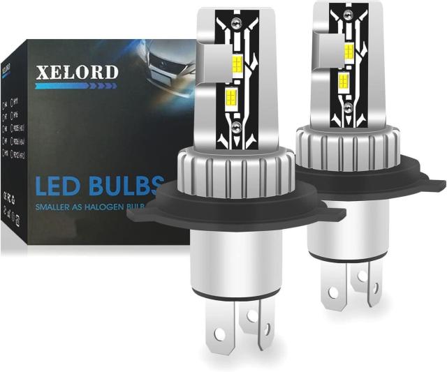 H4 Hi/Lo LEDヘッドライト 瞬間起動 6000K ホワイト 車用 < 自動車/バイク H4 Hi/Lo LEDヘッドライト 瞬間起動 6000K ホワイト 車用 < 自動車/バイク