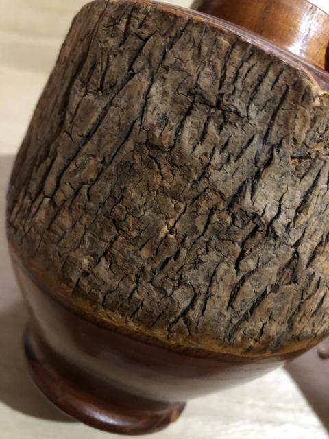 阿蘇山 小国杉 壺 ツボ 木製 < インテリア/ライフ 阿蘇山 小国杉 壺 ツボ 木製 < インテリア/ライフの