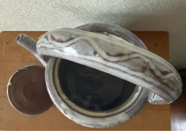 萩焼き 土瓶 やかん アンティーク 古美術 < インテリア/ライフ  萩焼き 土瓶 やかん アンティーク 古美術 < インテリア/ライフの