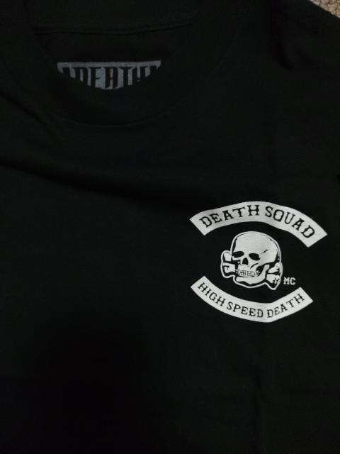 DEATHSQUADMCデススクアッドTシャツサイズSバイクハーレーダイナ < 男性ファッション  DEATHSQUADMCデススクアッドTシャツサイズSバイクハーレーダイナ < 男性ファッションの