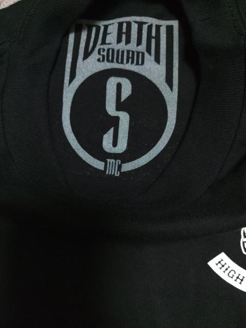 DEATHSQUADMCデススクアッドTシャツサイズSバイクハーレーダイナ < 男性ファッション  DEATHSQUADMCデススクアッドTシャツサイズSバイクハーレーダイナ < 男性ファッションの