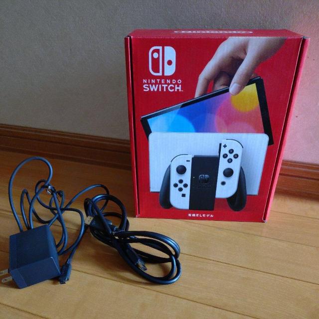 美品 Switch本体 有機ELモデル ホワイト 翌日発送 匿名配送 送料無料 スィッチ < ゲーム本体/ソフト  美品 Switch本体 有機ELモデル ホワイト 翌日発送 匿名配送 送料無料 スィッチ  < ゲーム本体/ソフトの