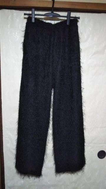 merlot メルロー シャギールーズイージーパンツ ブラック サイズFree 1度着用美品 送料無料即決 ワイドパンツ < 女性ファッション  merlot メルロー シャギールーズイージーパンツ ブラック サイズFree 1度着用美品 送料無料即決 ワイドパンツ < 女性ファッションの