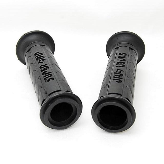 スーパーグリップ 貫通 130mm ブラック 左右セット ハンドルグリップ バイク カスタム 汎用 グリップ スクーター ラバー < 自動車/バイク スーパーグリップ 貫通 130mm ブラック 左右セット ハンドルグリップ バイク カスタム 汎用 グリップ スクーター ラバー < 自動車/バイク