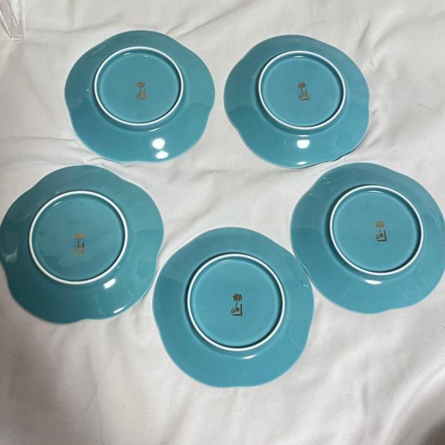 未使用 美濃焼 翔山 茶菓揃 湯呑 菓子皿 各5客 青い花 ブルーグリーン A 茶器 金縁 金彩 日本茶 煎茶 < インテリア/ライフ 未使用 美濃焼 翔山 茶菓揃 湯呑 菓子皿 各5客 青い花 ブルーグリーン A 茶器 金縁 金彩 日本茶 煎茶 < インテリア/ライフの