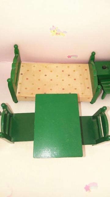 �V���o�j�A�t�@�~���[�����������O���[���ΐF�Ƌ�Z�b�gSylvanian Families�h�[���n�E�X�~�j�`���A��L�� �� ��������� 