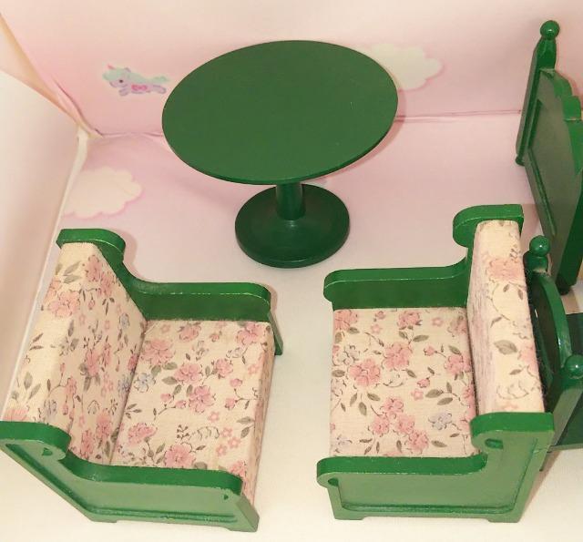 �V���o�j�A�t�@�~���[�����������O���[���ΐF�Ƌ�Z�b�gSylvanian Families�h�[���n�E�X�~�j�`���A��L�� �� ��������� 