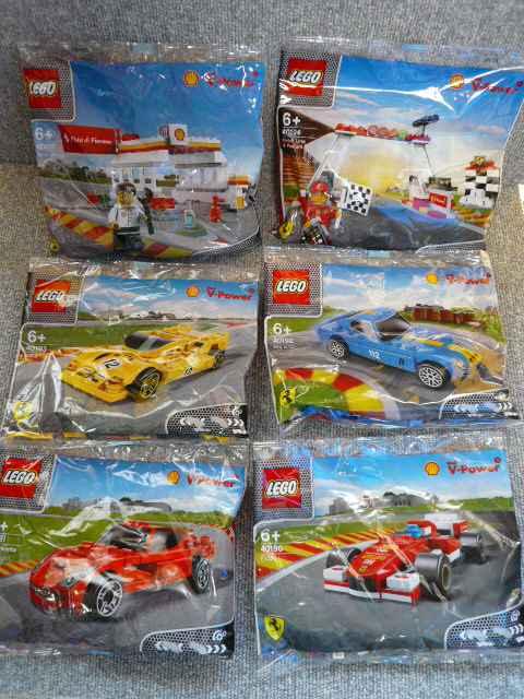 昭和シェル石油非売品「LEGO Ferrari関連6種セット」E6 < おもちゃ  昭和シェル石油非売品「LEGO Ferrari関連6種セット」E6  < おもちゃの