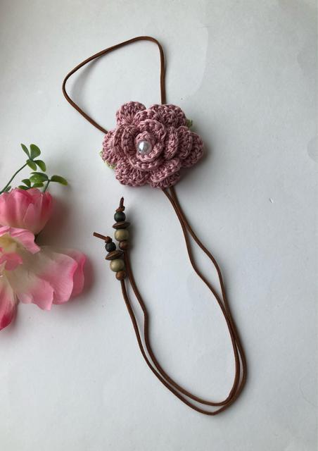 ハンドメイド ネックレス 薔薇 ピンク axes好き ガーリー < 女性ファッション  ハンドメイド ネックレス 薔薇 ピンク axes好き ガーリー < 女性ファッションの