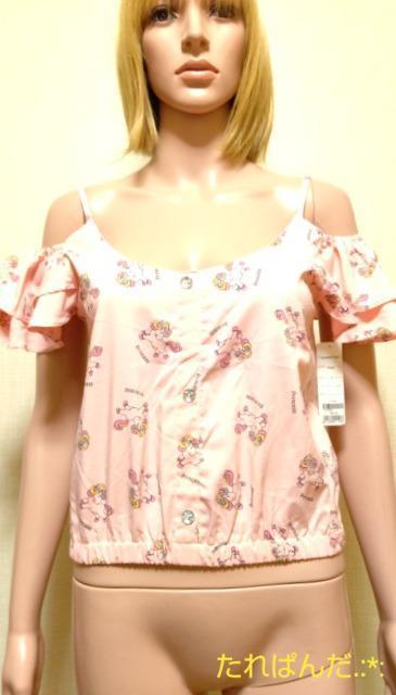 新品タグ付☆イチオク☆可愛いメルヘン柄のオフショル・トップスT173☆3点で即落 < 女性ファッション  新品タグ付☆イチオク☆可愛いメルヘン柄のオフショル・トップスT173☆3点で即落 < 女性ファッションの