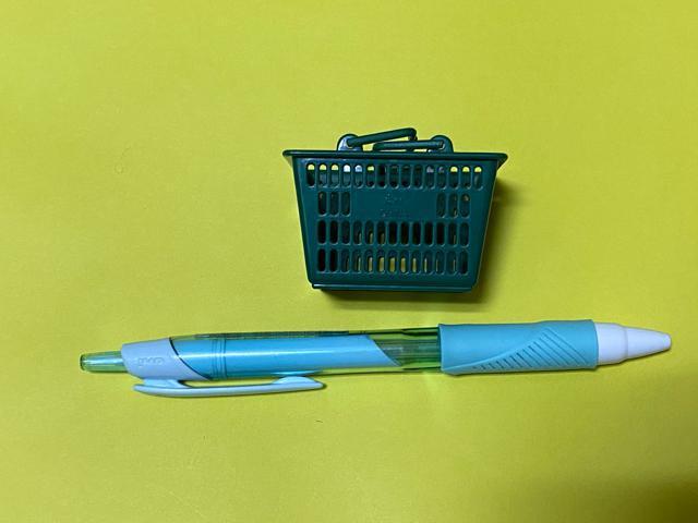 ミニチュア☆買い物かご☆緑 < ホビー  ミニチュア☆買い物かご☆緑  < ホビーの