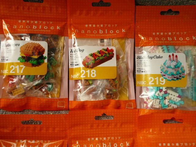 nanoblock「食べ物シリーズ6種セット」 < ホビー  nanoblock「食べ物シリーズ6種セット」 < ホビーの