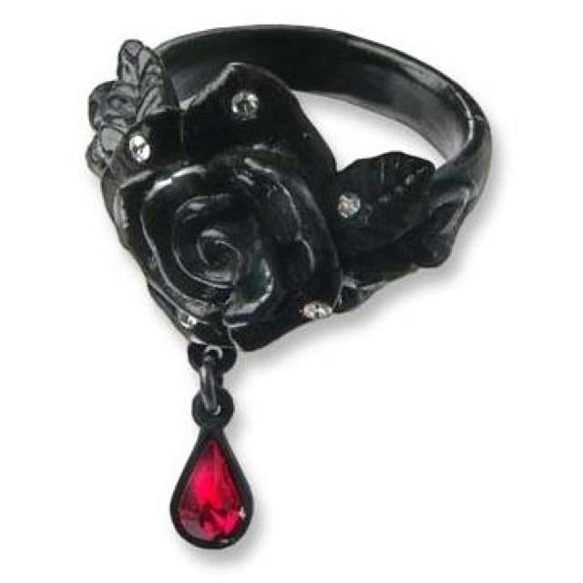 ALCHEMY GOTHIC: Rose of Passion Ring < 女性アクセサリー/時計  ALCHEMY GOTHIC: Rose of Passion Ring  < 女性アクセサリー/時計の