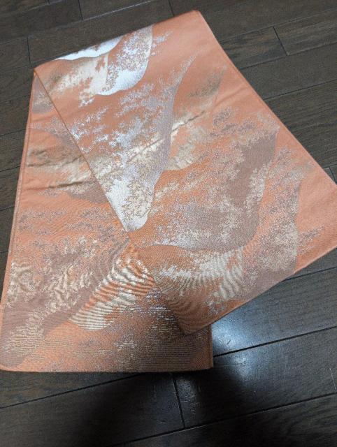 未使用、タグ付き、本場筑前博多織、紋袋帯、芯なし < 女性ファッション  未使用、タグ付き、本場筑前博多織、紋袋帯、芯なし  < 女性ファッションの