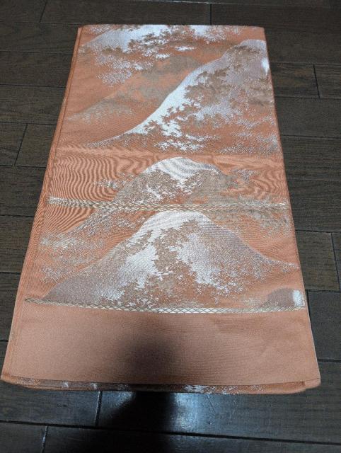 未使用、タグ付き、本場筑前博多織、紋袋帯、芯なし < 女性ファッション  未使用、タグ付き、本場筑前博多織、紋袋帯、芯なし < 女性ファッションの