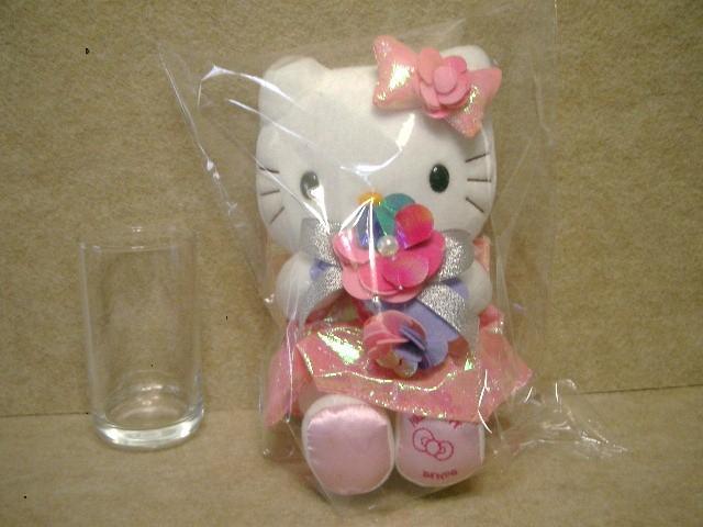 現状品◆ハローキティ<キティちゃんぬいぐるみ 約22cm/ブーケ>G < おもちゃ  現状品◆ハローキティ<キティちゃんぬいぐるみ 約22cm/ブーケ>G  < おもちゃの