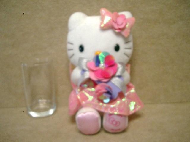 現状品◆ハローキティ<キティちゃんぬいぐるみ 約22cm/ブーケ>G < おもちゃ  現状品◆ハローキティ<キティちゃんぬいぐるみ 約22cm/ブーケ>G < おもちゃの