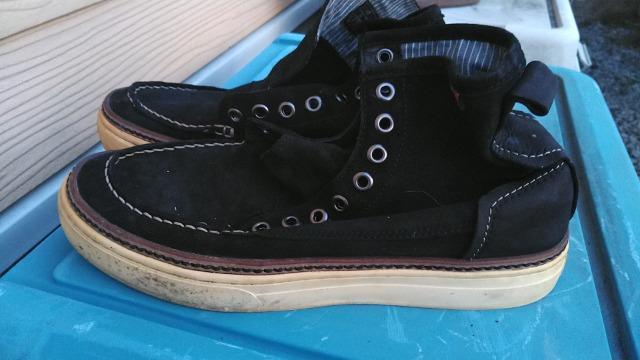 VANS バンズオフ・ザ・ウォール VANS スエードシューズ 27.5cm < 男性ファッション VANS バンズオフ・ザ・ウォール VANS スエードシューズ 27.5cm < 男性ファッションの