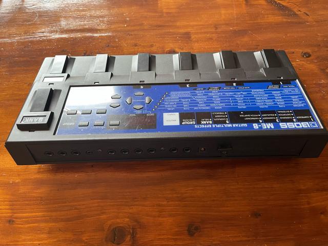 BOSS ME-8 GUITAR MULTIPLE EFFECTS {X }` GtFN^[ i i A_v^[ t