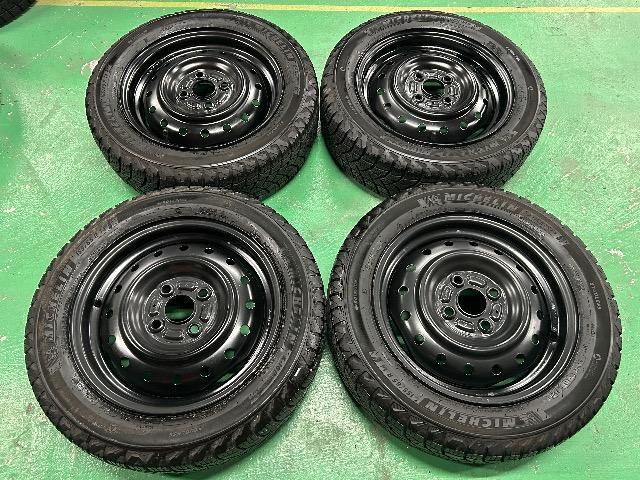 0110199)激安スタッドレスタイヤ艶消しブラックスチールホイール4本セット軽自動車用155/65R14送料無料 < 自動車/バイク 0110199)激安スタッドレスタイヤ艶消しブラックスチールホイール4本セット軽自動車用155/65R14送料無料 < 自動車/バイク