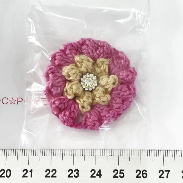 29*ハンドメイド♪ポコポコお花モチーフ ガラスビジュー付き 6 < ペット/手芸/園芸  29*ハンドメイド♪ポコポコお花モチーフ ガラスビジュー付き 6  < ペット/手芸/園芸の