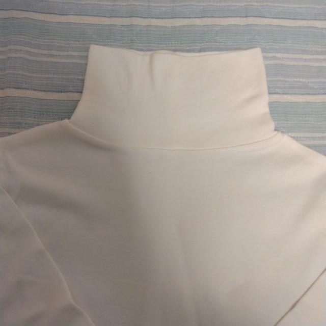 ★フェリシモ★3L ★未使用★IEDIT★タートルネック♪白 < ブランド ★フェリシモ★3L ★未使用★IEDIT★タートルネック♪白 < ブランドの