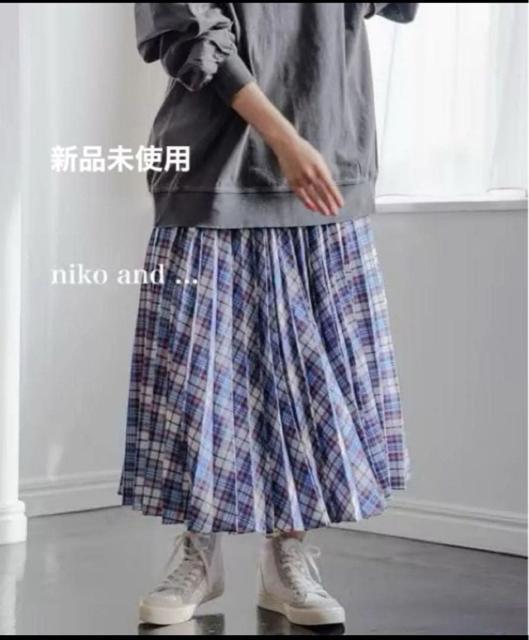 niko and... �`�F�b�N�v���[�c�X�J�[�g �V�i���g�p �u���[�n �� �����t�@�b�V������ 