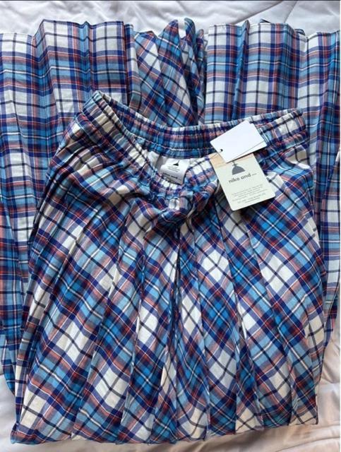 niko and... �`�F�b�N�v���[�c�X�J�[�g �V�i���g�p �u���[�n �� �����t�@�b�V������ 