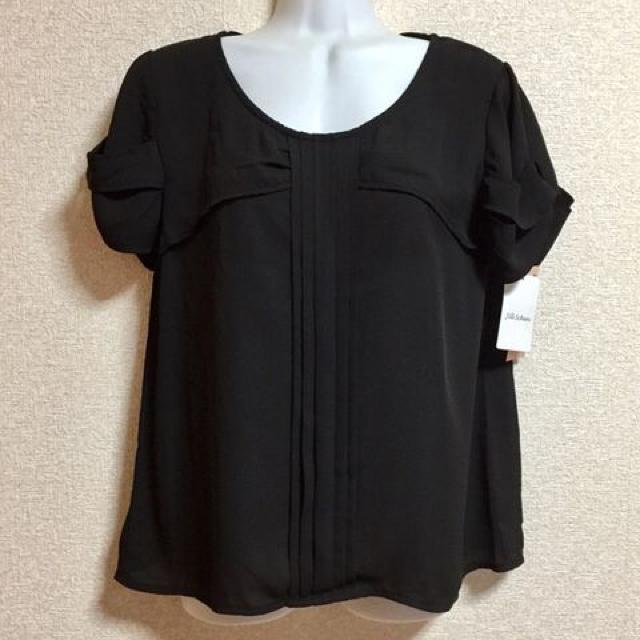 【新品】シフォン素材フロントタッグ入カットソー < 女性ファッション  【新品】シフォン素材フロントタッグ入カットソー < 女性ファッションの