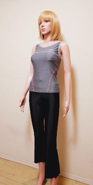 美品☆ellesse☆光沢つるAてろAモノトーンのカップ付きセットupスポーツウェア7055☆3点で即落 < ブランド  美品☆ellesse☆光沢つるAてろAモノトーンのカップ付きセットupスポーツウェア7055☆3点で即落  < ブランドの