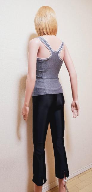 美品☆ellesse☆光沢つるAてろAモノトーンのカップ付きセットupスポーツウェア7055☆3点で即落 < ブランド  美品☆ellesse☆光沢つるAてろAモノトーンのカップ付きセットupスポーツウェア7055☆3点で即落 < ブランドの