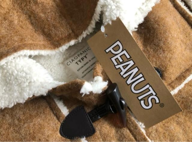 新品☆CIAOPANIC TYPY(チャオパニックティピー)PEANUTSコラボフード付きフェイクムートンコート☆ < ブランド 新品☆CIAOPANIC TYPY(チャオパニックティピー)PEANUTSコラボフード付きフェイクムートンコート☆ < ブランドの