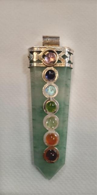 AzureGreen: Crystal Pencil Point Chakra < 女性アクセサリー/時計  AzureGreen: Crystal Pencil Point Chakra  < 女性アクセサリー/時計の