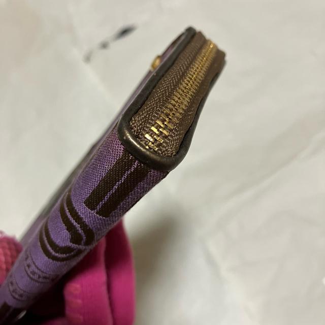 【U by ungaro / ユーバイウンガロ】 L字ファスナー / 長財布 紫 < ブランド 【U by ungaro / ユーバイウンガロ】 L字ファスナー / 長財布 紫 < ブランドの