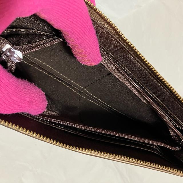 【U by ungaro / ユーバイウンガロ】 L字ファスナー / 長財布 紫 < ブランド 【U by ungaro / ユーバイウンガロ】 L字ファスナー / 長財布 紫 < ブランドの