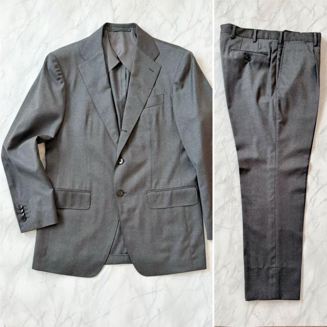 エストネーションREDA FLEXOイタリア製メンズスーツ#48グレ < 男性ファッション エストネーションREDA FLEXOイタリア製メンズスーツ#48グレ < 男性ファッションの