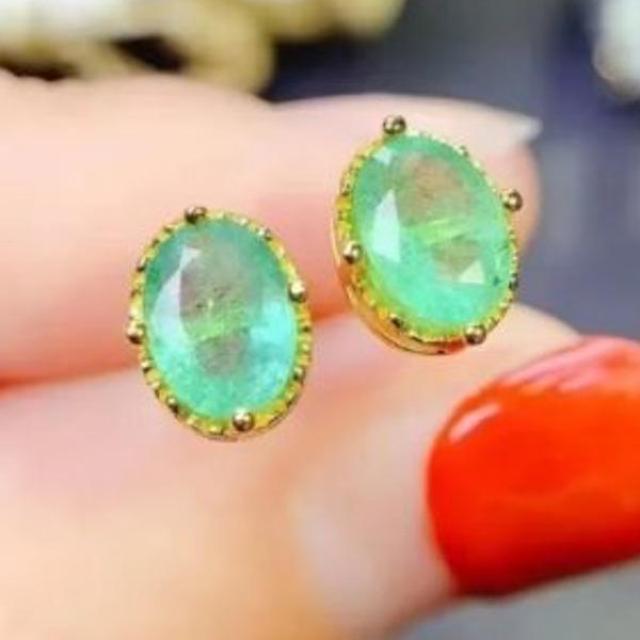 コロビアの天然エメラルドピアス ナチュラル 天然 アクセサリー 宝石 カラーストーン ギフト S0_1814 < 女性アクセサリー/時計 コロビアの天然エメラルドピアス ナチュラル 天然 アクセサリー 宝石 カラーストーン ギフト S0_1814 < 女性アクセサリー/時計の