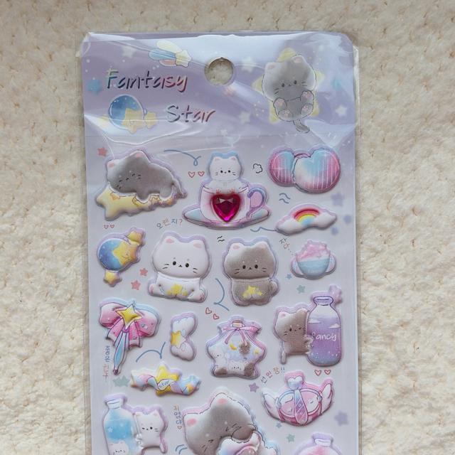 新品 ぷっくり クリスタル付き シール ステッカー デコ コラージュ シール帳 ねこ N2m < インテリア/ライフ 新品 ぷっくり クリスタル付き シール ステッカー デコ コラージュ シール帳 ねこ N2m < インテリア/ライフの