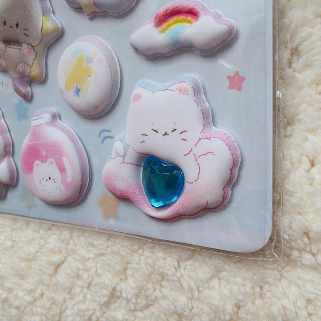 新品 ぷっくり クリスタル付き シール ステッカー デコ コラージュ シール帳 ねこ N2m < インテリア/ライフ 新品 ぷっくり クリスタル付き シール ステッカー デコ コラージュ シール帳 ねこ N2m < インテリア/ライフの