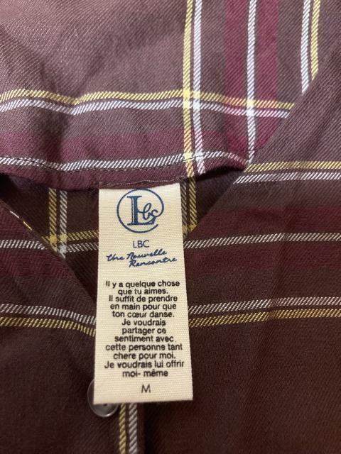 1436.未使用☆Vネック茶系チェックワンピース☆Lサイズ向け < 女性ファッション  1436.未使用☆Vネック茶系チェックワンピース☆Lサイズ向け < 女性ファッションの