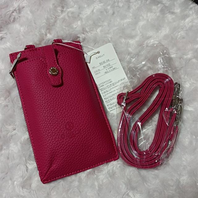 D.KELLY★新品★スマホケース&ミニポシェット/ローズ < 家電/AV  D.KELLY★新品★スマホケース&ミニポシェット/ローズ  < 家電/AVの