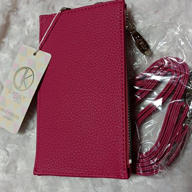D.KELLY★新品★スマホケース&ミニポシェット/ローズ < 家電/AV  D.KELLY★新品★スマホケース&ミニポシェット/ローズ < 家電/AVの
