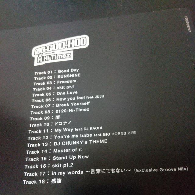 Hi-Timez『GOO GOO HOO』Spontania JUJU 小田和正 < CD/DVD/ビデオ  Hi-Timez『GOO GOO HOO』Spontania JUJU 小田和正 < CD/DVD/ビデオの