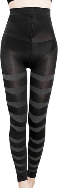 着圧レギンス 着圧スパッツ 着用してお腹ギュッとレディース 10分丈 ブラック サイズ L < 女性ファッション  着圧レギンス 着圧スパッツ 着用してお腹ギュッとレディース 10分丈 ブラック サイズ L  < 女性ファッションの