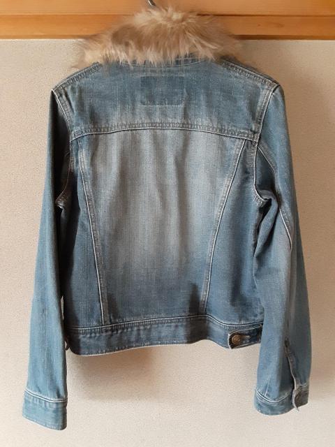 Gジャン ファー ジージャン 大きいサイズ 上着 デニムジャケット ジャケット LL XL トップス オールシーズン用 レディース < 女性ファッション  Gジャン ファー ジージャン 大きいサイズ 上着 デニムジャケット ジャケット LL XL トップス オールシーズン用 レディース < 女性ファッションの