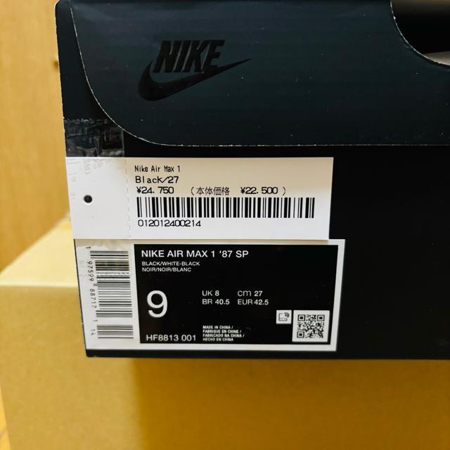 27cm Supreme × Nike Air Max 1 '87 SP 25SS < ブランド  27cm Supreme × Nike Air Max 1 '87 SP 25SS < ブランドの