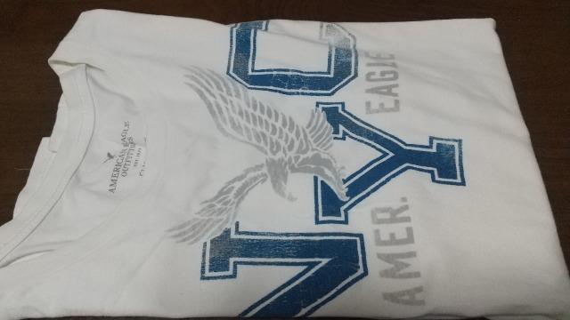 AMERICAN EAGLEの白Tシャツ★Mサイズ < ブランド AMERICAN EAGLEの白Tシャツ★Mサイズ < ブランドの