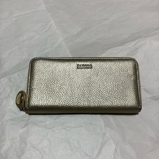 【BARCOS / バルコス】 レザー / ラウンドファスナー 長財布 / 金 < 女性ファッション 【BARCOS / バルコス】 レザー / ラウンドファスナー 長財布 / 金 < 女性ファッションの